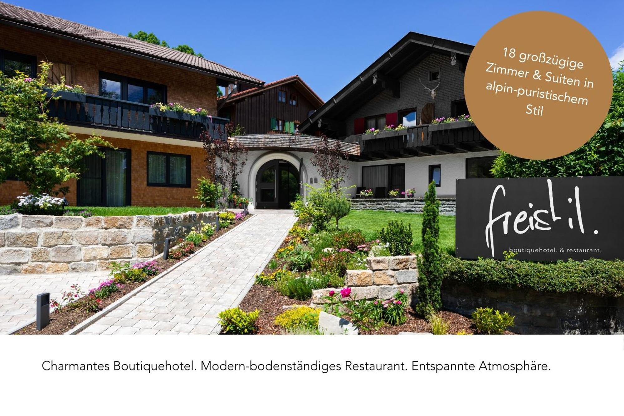 Freistil Boutiquehotel Sonthofen Kültér fotó